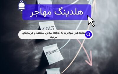 هزینه‌های مهاجرت به کانادا: مراحل مختلف و هزینه‌های مرتبط
