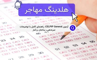 آزمون CELPIP General: راهنمای کامل با توضیحات نمره‌دهی، ساختار، و آمار