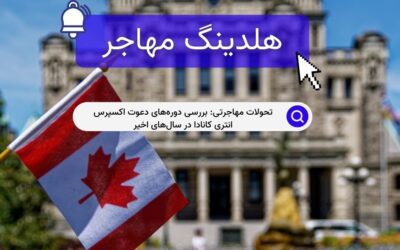 تحولات مهاجرتی: بررسی دوره‌های دعوت اکسپرس انتری کانادا در سال‌های اخیر