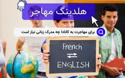 برای مهاجرت به کانادا چه مدرک زبانی نیاز است