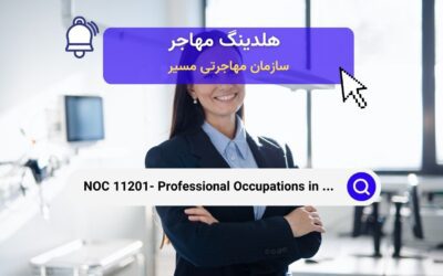 Noc 11201 –  مشاوره مدیریت کسب‌ و کار