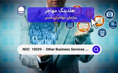 Noc 10029 – مدیران سایر خدمات تجاری