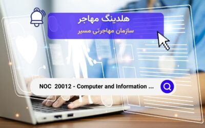 Noc 20012 – مدیران سیستم‌های کامپیوتری و اطلاعاتی