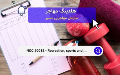 Noc 50012 – مدیران برنامه‌ها و خدمات ورزشی و تندرستی