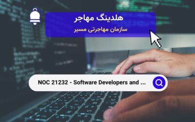 NOC 21232 – توسعه‌ دهندگان و برنامه‌نویسان نرم‌ افزار