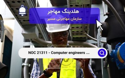 NOC 21311 –  مهندسان کامپیوتر (به جز مهندسین نرم افزار و طراحان)