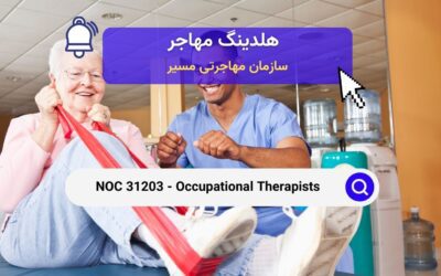 NOC 31203 – درمانگران اشتغالی