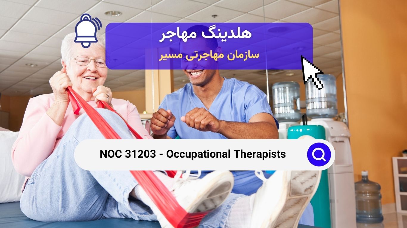 NOC 31203 - درمانگران اشتغالی