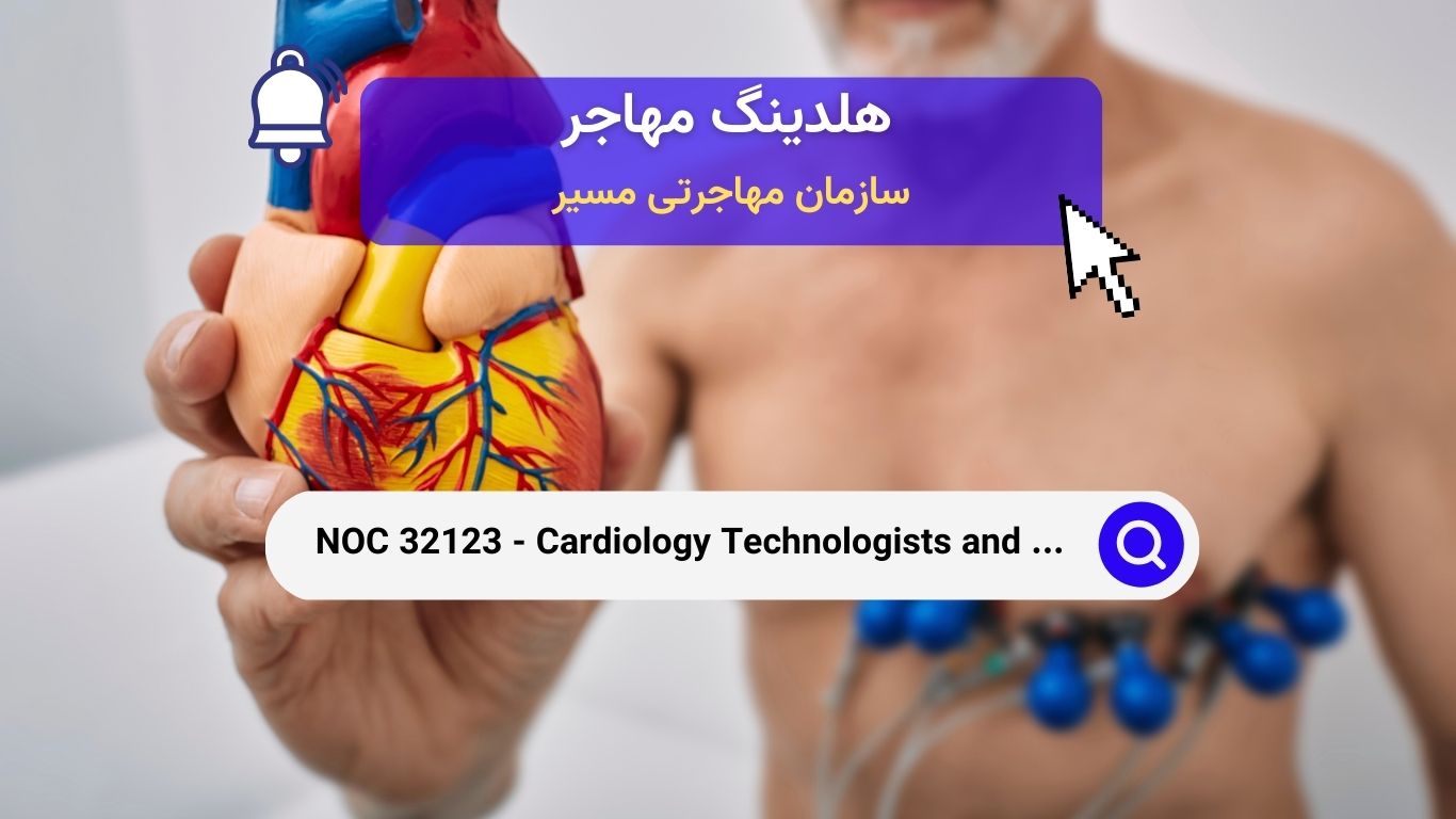 NOC 32123 - تکنولوژیست‌های قلب و عروق و تکنولوژیست‌های تشخیصی الکتروفیزیولوژیک