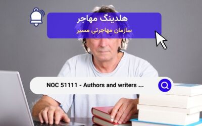 NOC 51111 –  نویسندگان و مؤلفان در کانادا (به جز نویسندگان فنی)  در کانادا