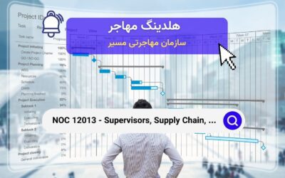 NOC 12013 – سرپرستان زنجیره تأمین، پیگیری و هماهنگی برنامه‌ریزی
