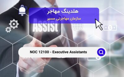 NOC 12100 – معاونان اجرایی