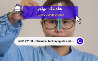 NOC 22100 – فناوران و تکنسین‌های شیمی در صنایع مدرن