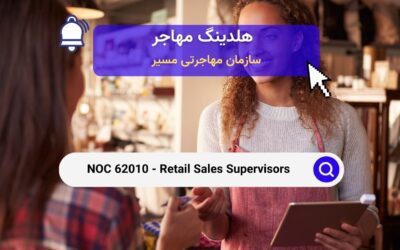 NOC 62010 –  سرپرستان فروش خرده‌فروشی در کانادا