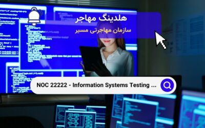 NOC 22222 – تکنسین‌های آزمایش سیستم‌های اطلاعاتی