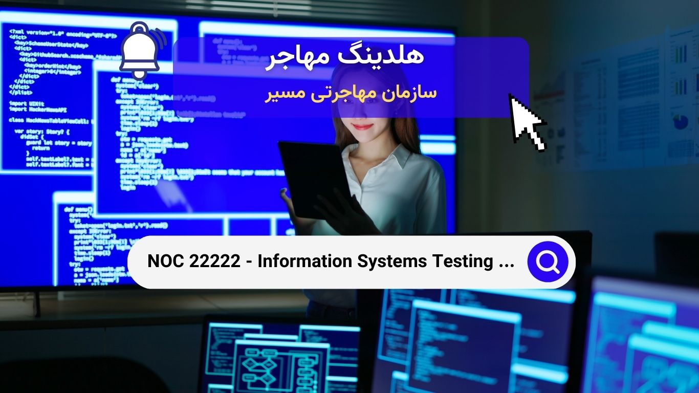 NOC 22222 - تکنسین‌های آزمایش سیستم‌های اطلاعاتی