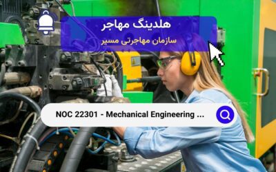 NOC 22301 – تکنسین‌ها و تکنولوژیست‌های مهندسی مکانیک در کانادا