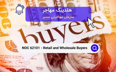 NOC 62101 – خریداران خرده‌فروشی و عمده‌فروشی