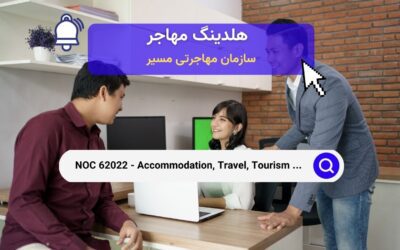 NOC 62022 – سرپرستان خدمات اقامتی، سفر، گردشگری و خدمات مرتبط