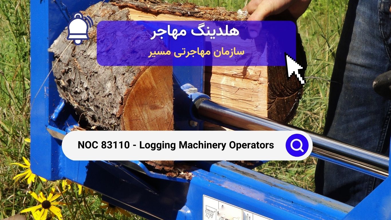 NOC 83110 - اپراتورهای ماشین‌آلات چوب‌بری