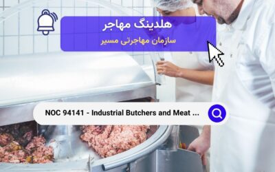 NOC 94141 –  قصابان صنعتی، برش‌دهندگان گوشت و تهیه‌کنندگان مرغ و کارکنان مرتبط